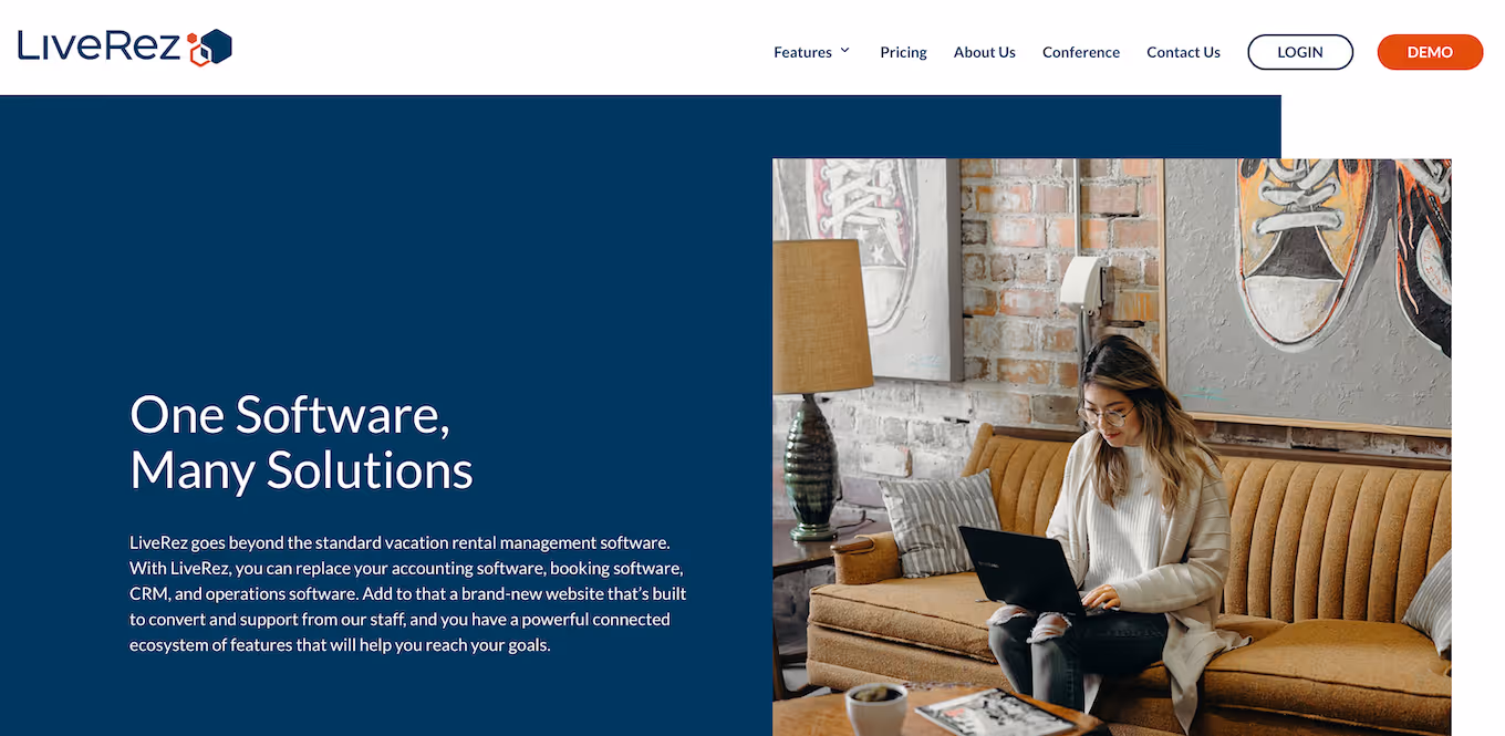 LiveRez vacation rental software