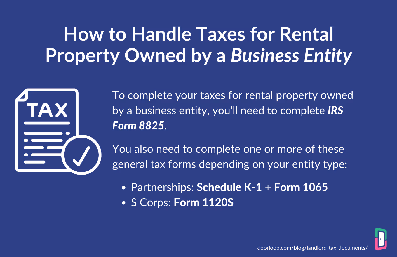 How to handle taxes for rental property