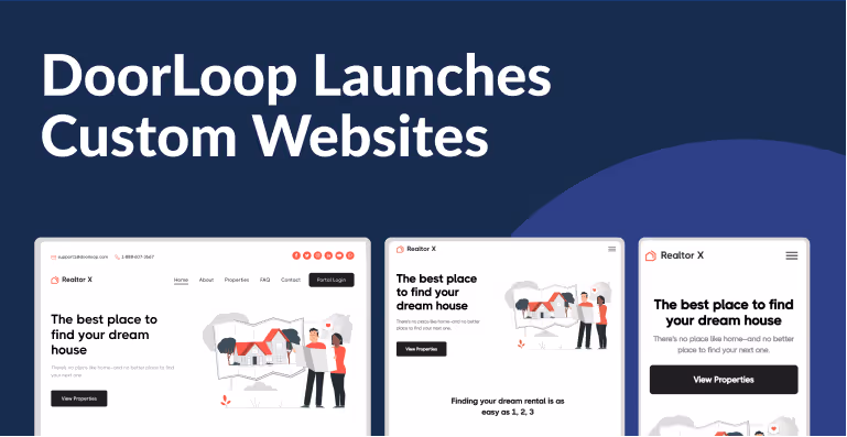 Custom websites for property managers and landlords