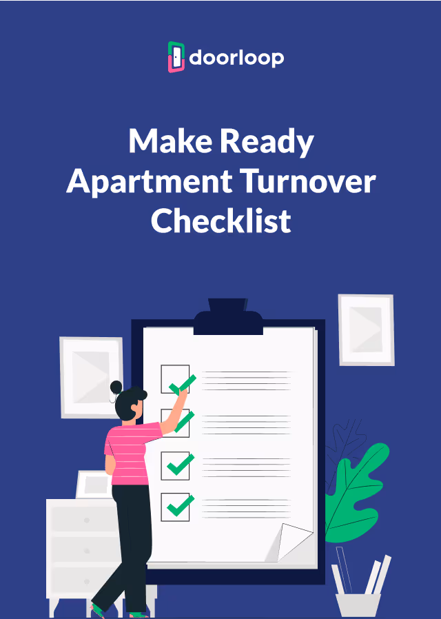 Make Ready Apartment Turnover Checklist