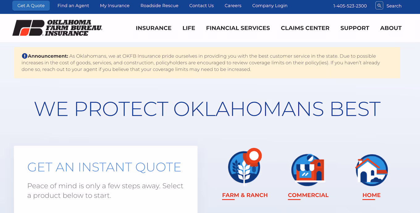 Oklahoma Farm Bureau Financial Services