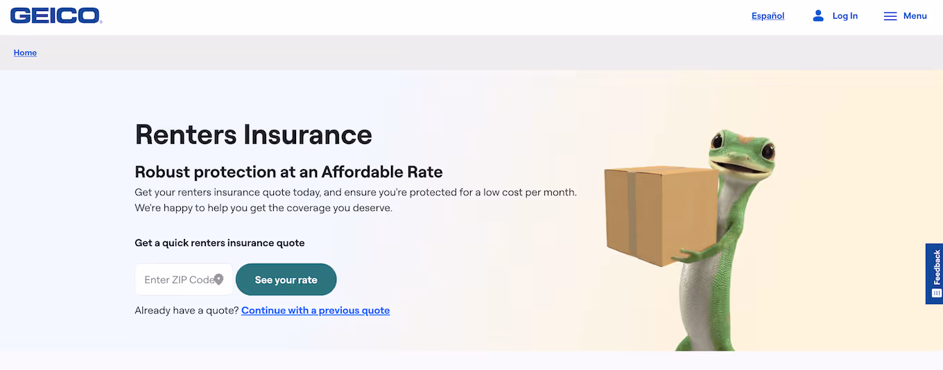 Geico Renters Insurance