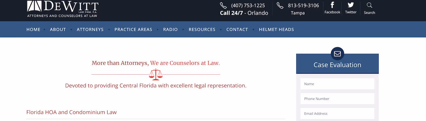 DeWitt Law Firm