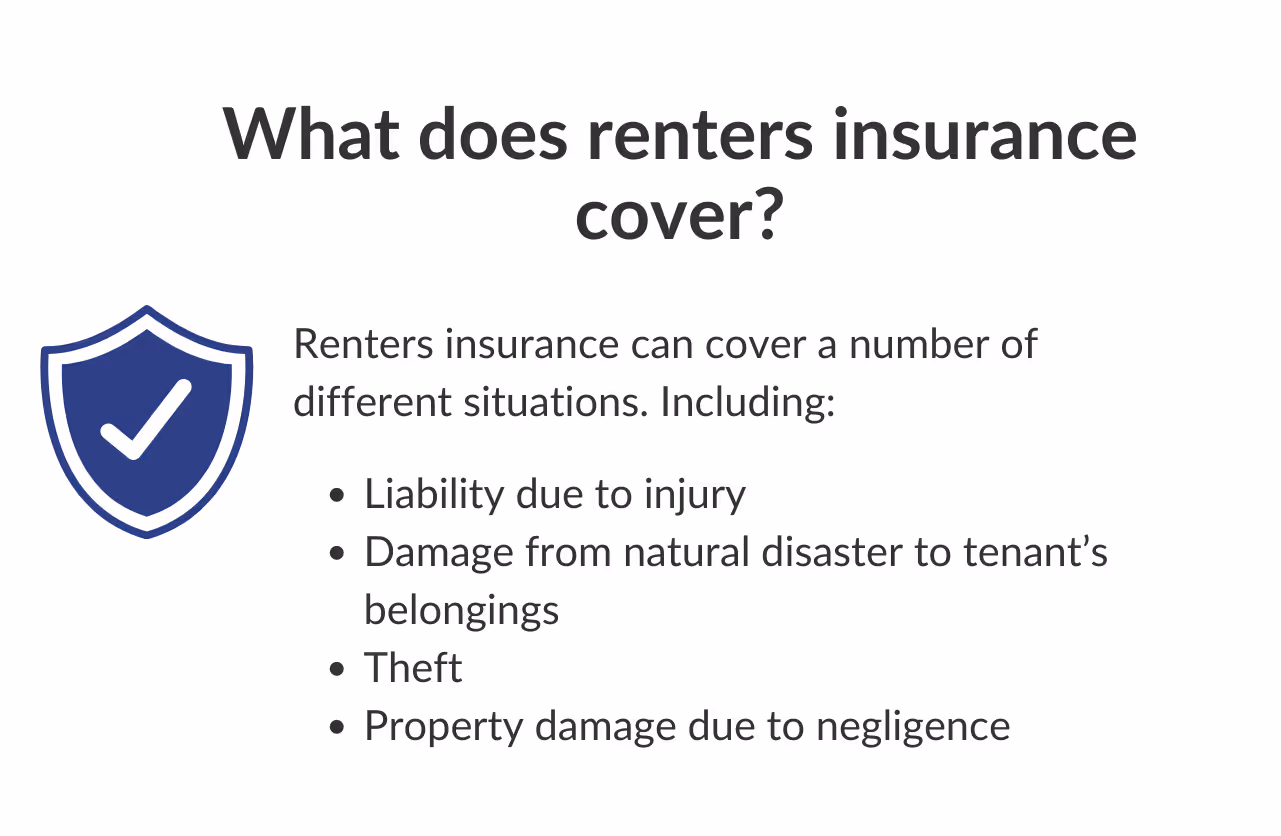 What does renters insurance cover