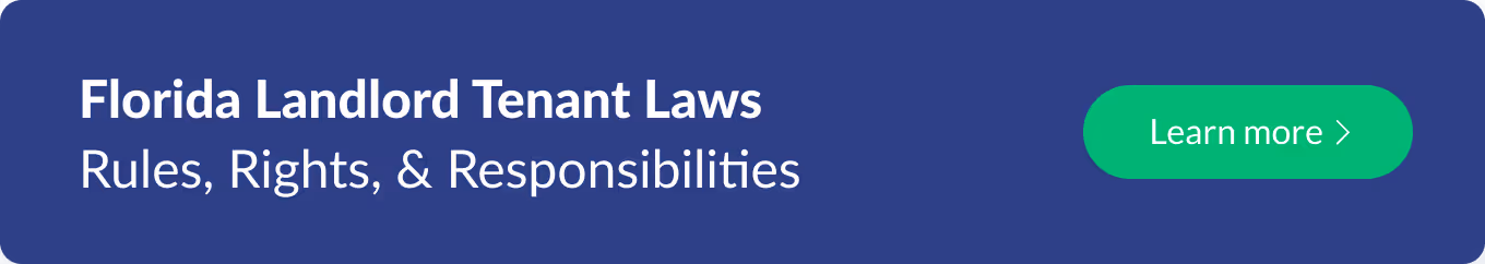 Florida Landlord Tenant Laws