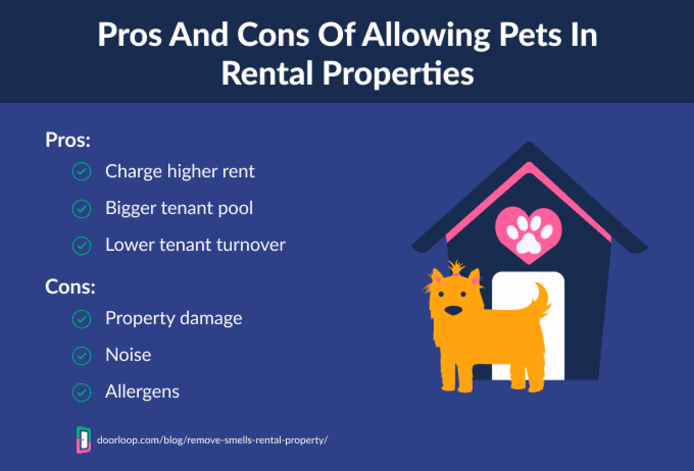 Pros and Cons Pets Property