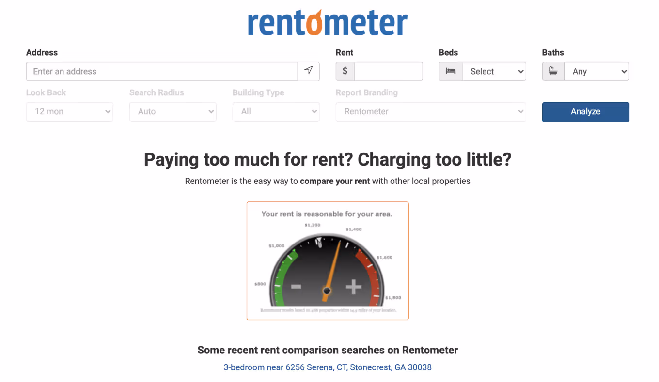 Rentometer
