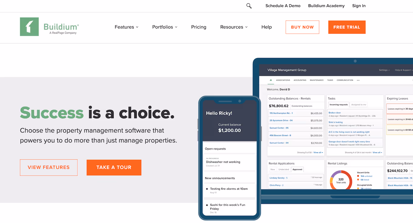 Buildium Property Management Software reviews