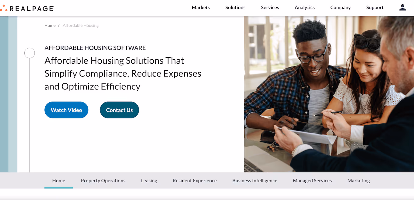 RealPage Affordable Property Management