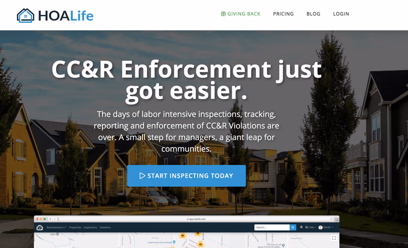 HOA Life Management software