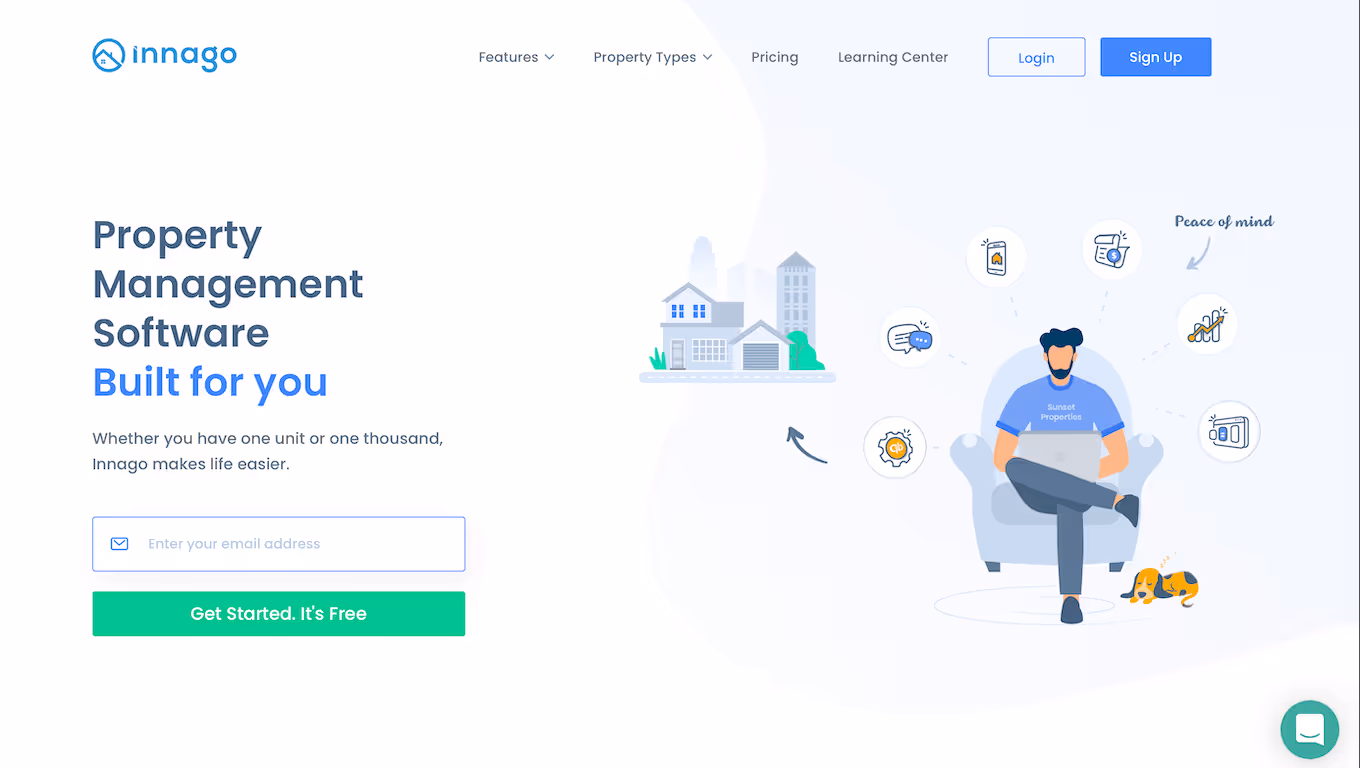 Innago residential property management software