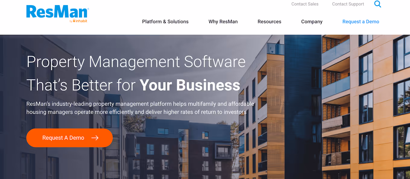 ResMan Homepage