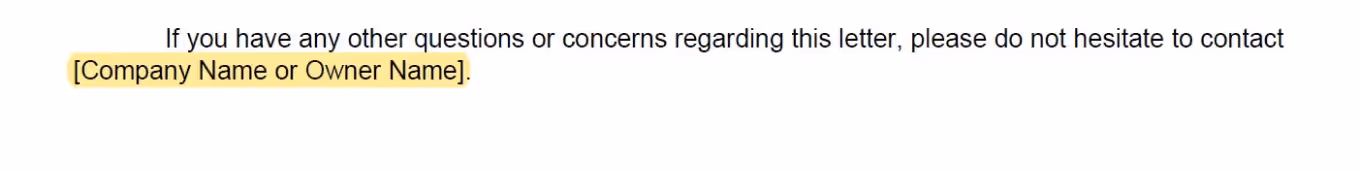 Adverse Action Conclusion