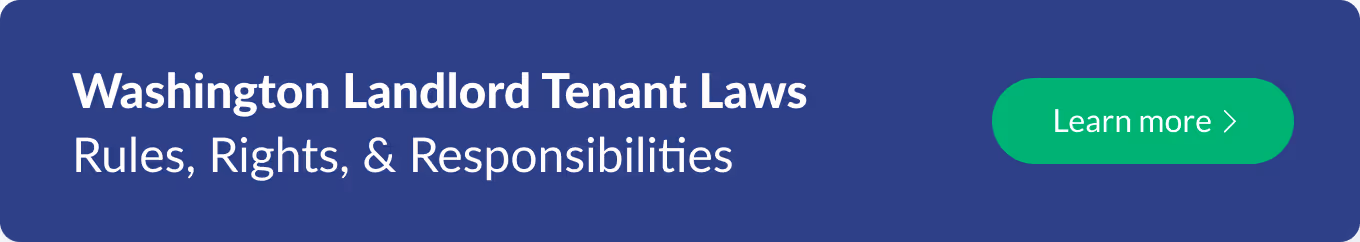 Washington landlord tenant laws