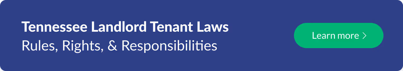 Tennessee landlord tenant laws