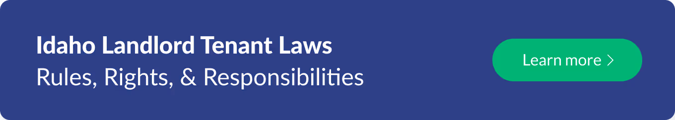 Idaho landlord tenant laws