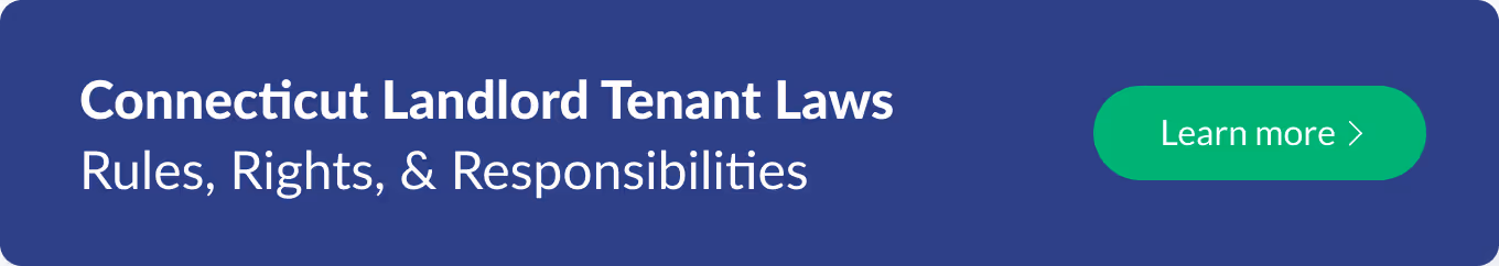 Connecticut landlord tenant laws