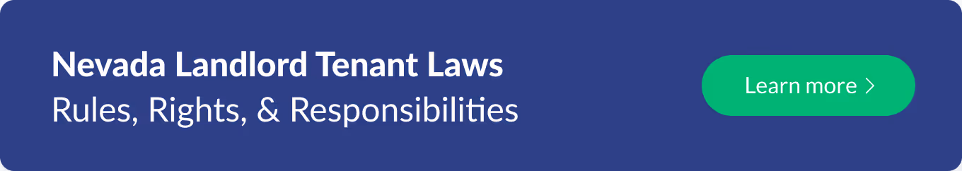Nevada landlord tenant laws