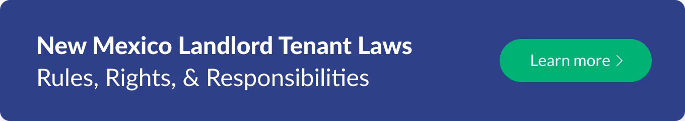 New Mexico landlord tenant laws