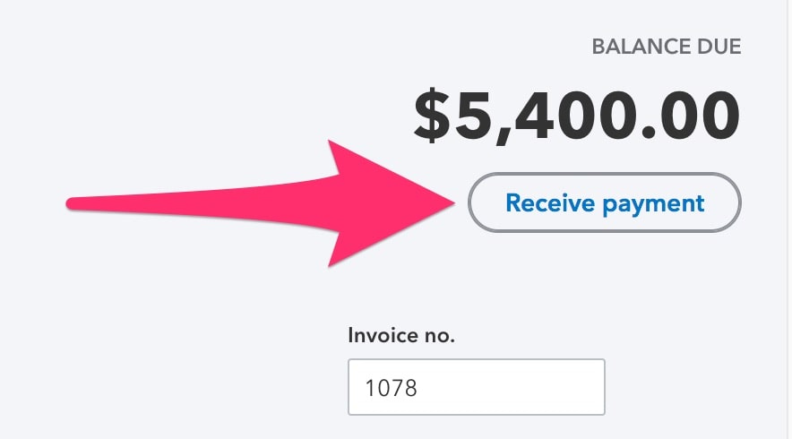receive a tenant payment