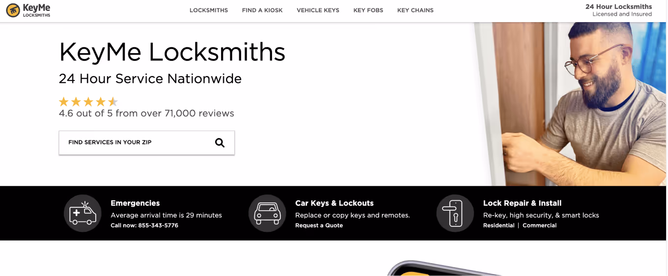KeyMe Locksmiths