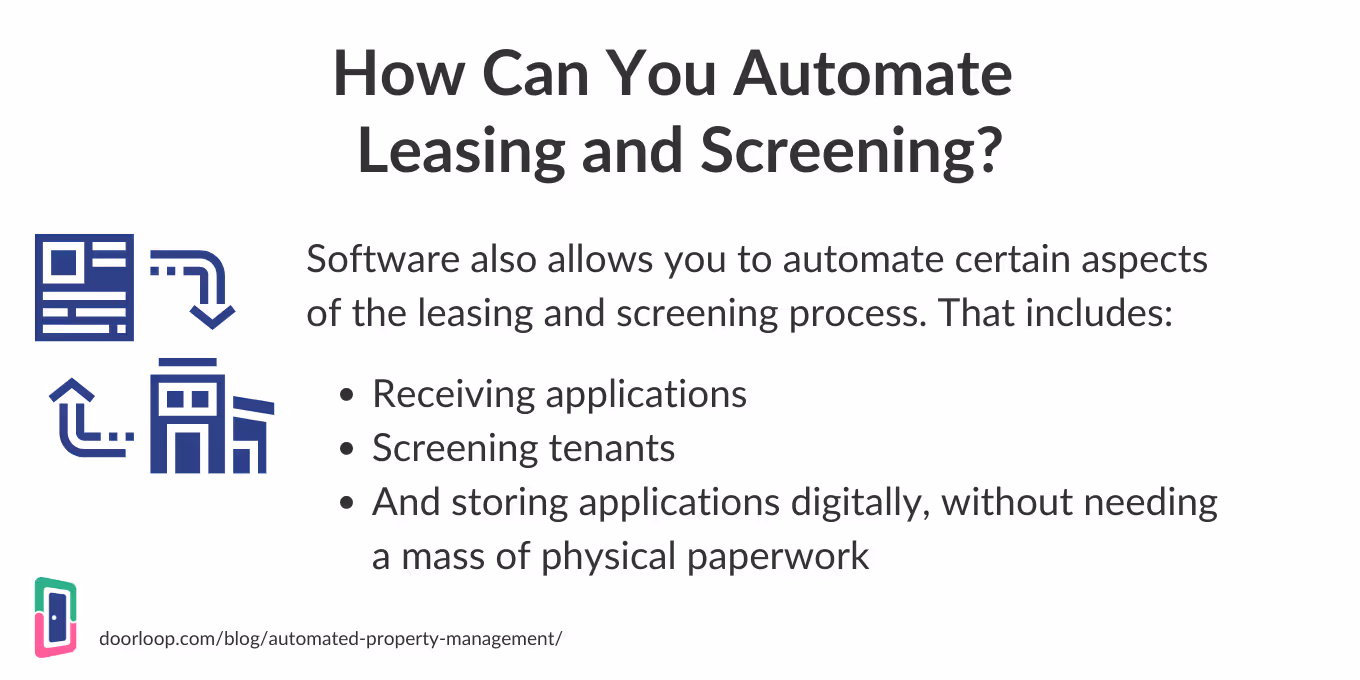 Leasing and Screening