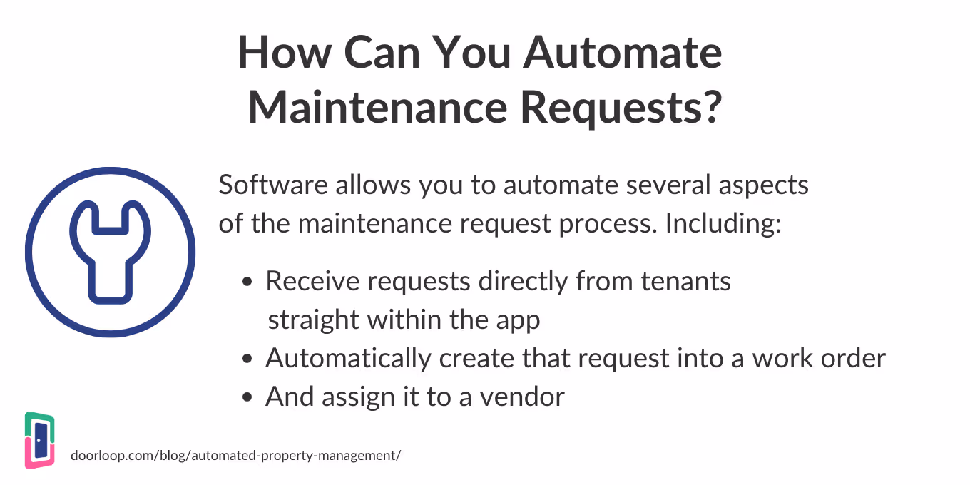 Automate Maintenance Requests