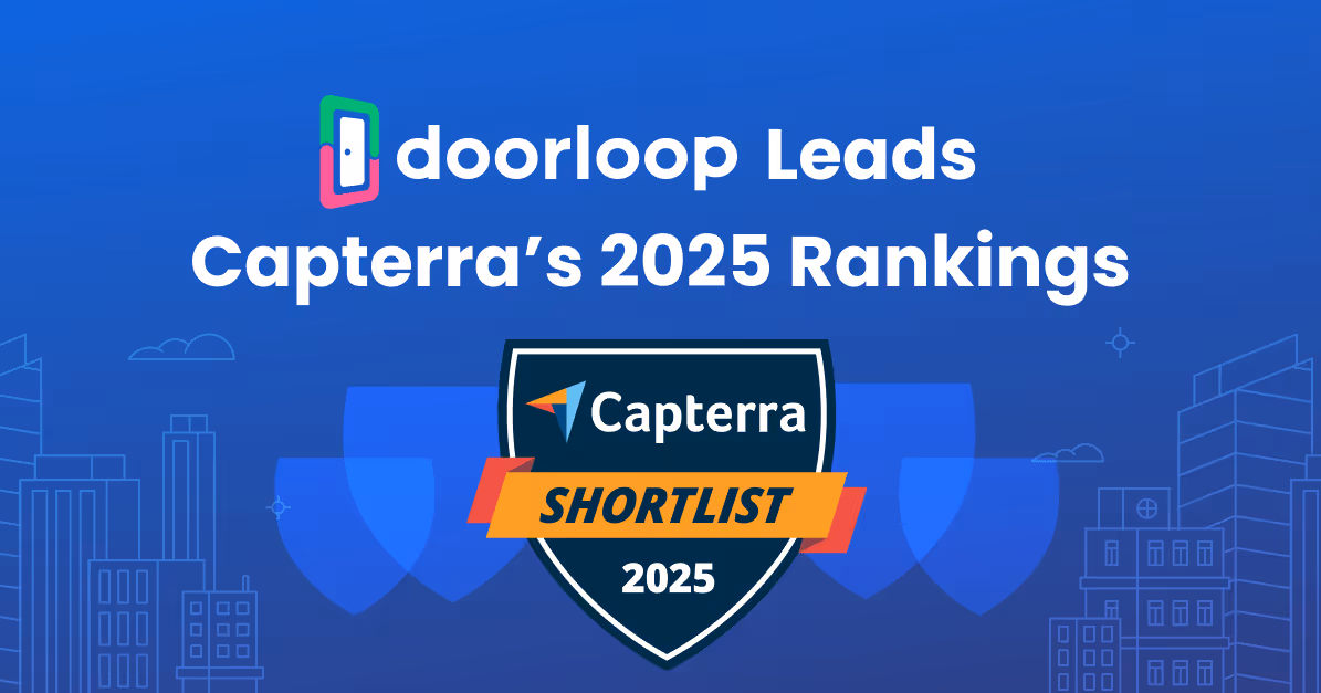 DoorLoop Earns Highest User Rating on Capterra's 2025 Shortlist