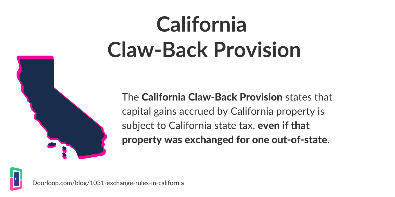 California claw-back provision