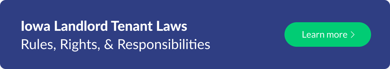 Iowa landlord tenant laws