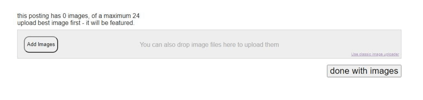 Listing Images