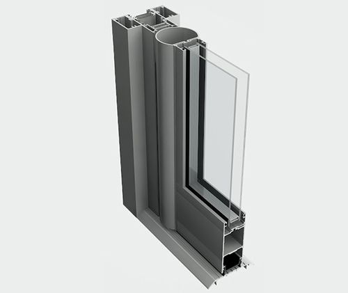 Optio GT55 NI Commercial Door Corner Profile Exterior
