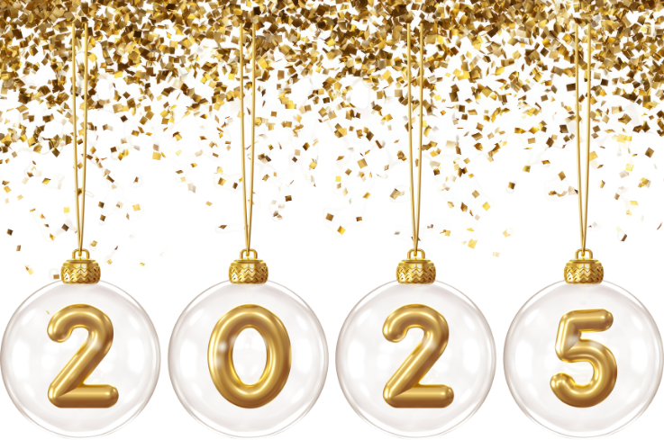 a graphic of the year 2025