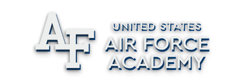 United States Air Force Academy AF lettermark and wordmark logo