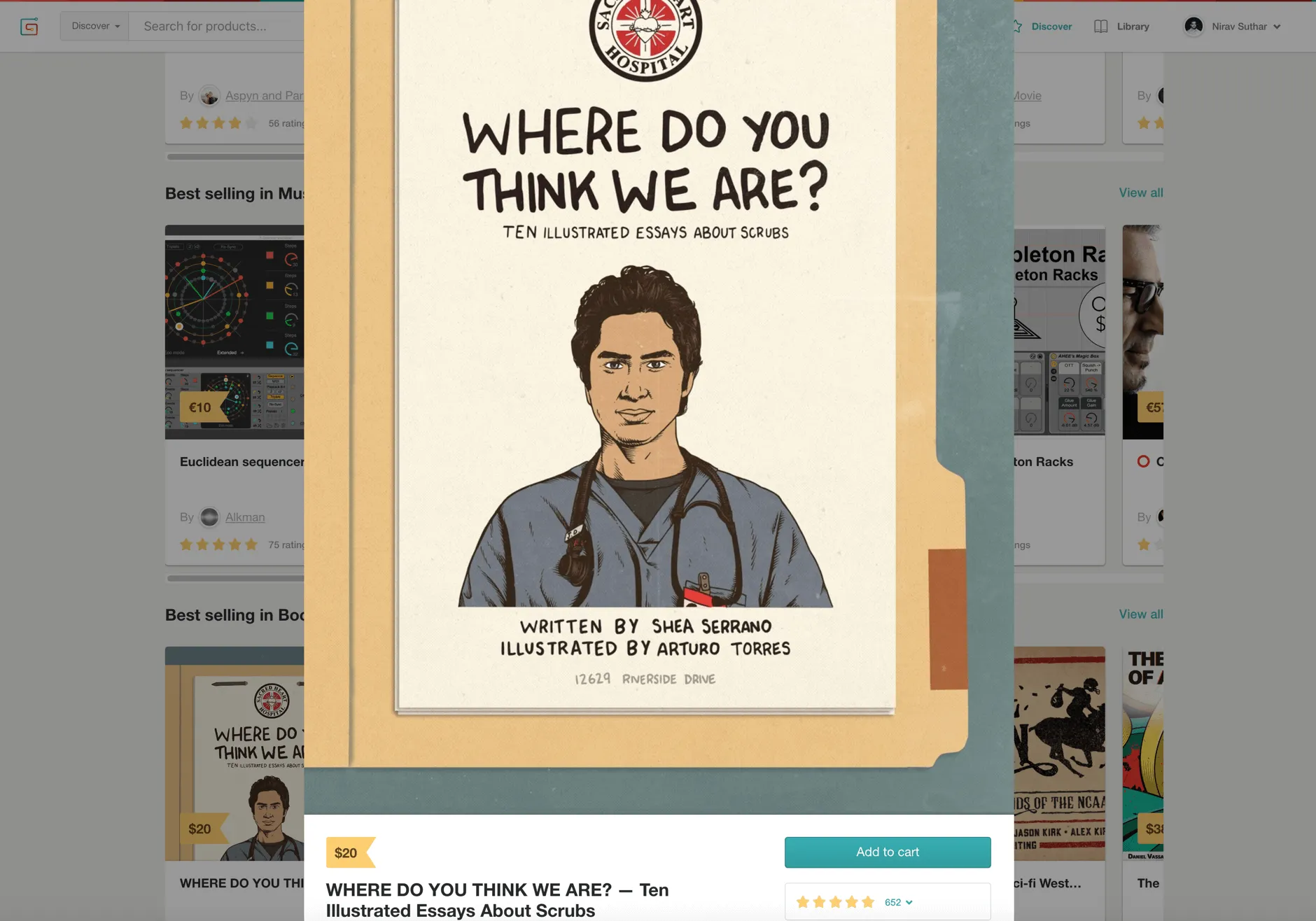 gumroad internal product page