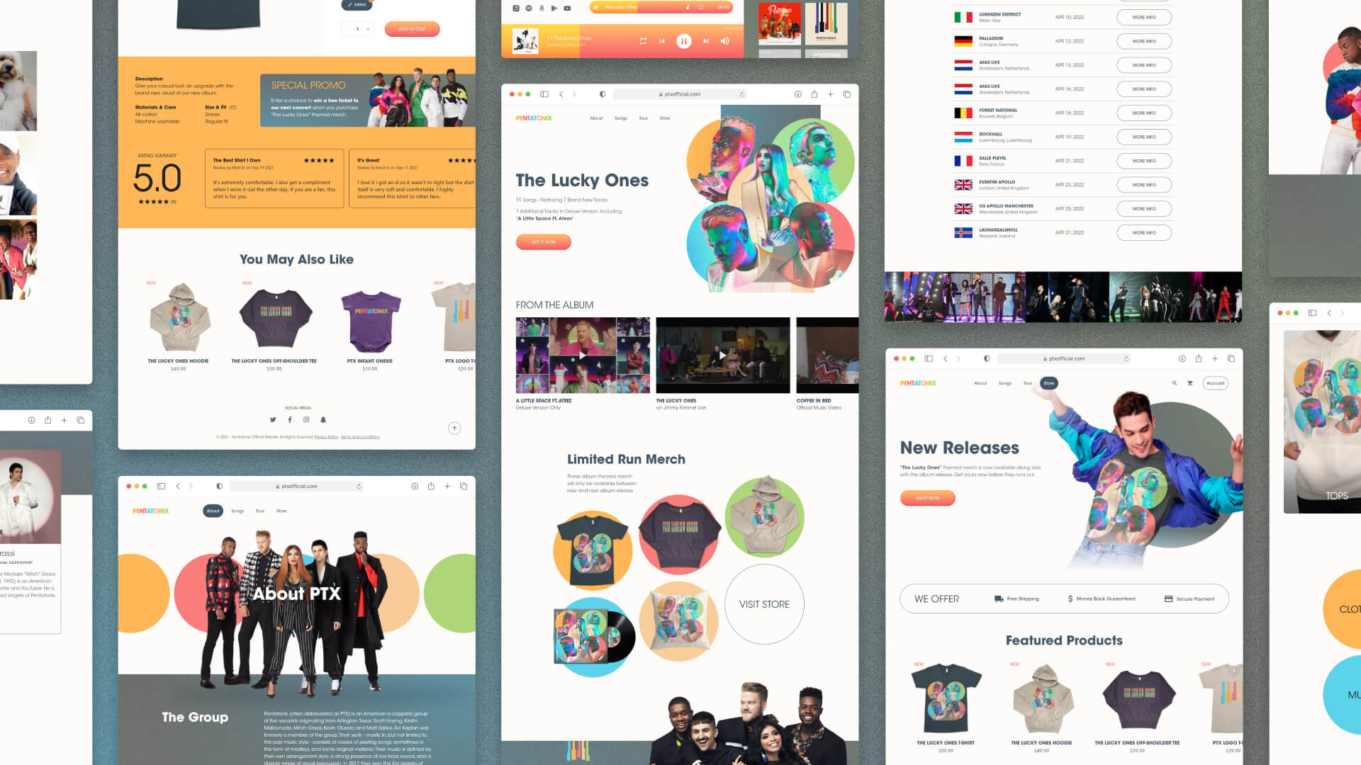 Pentatonix Web Pages