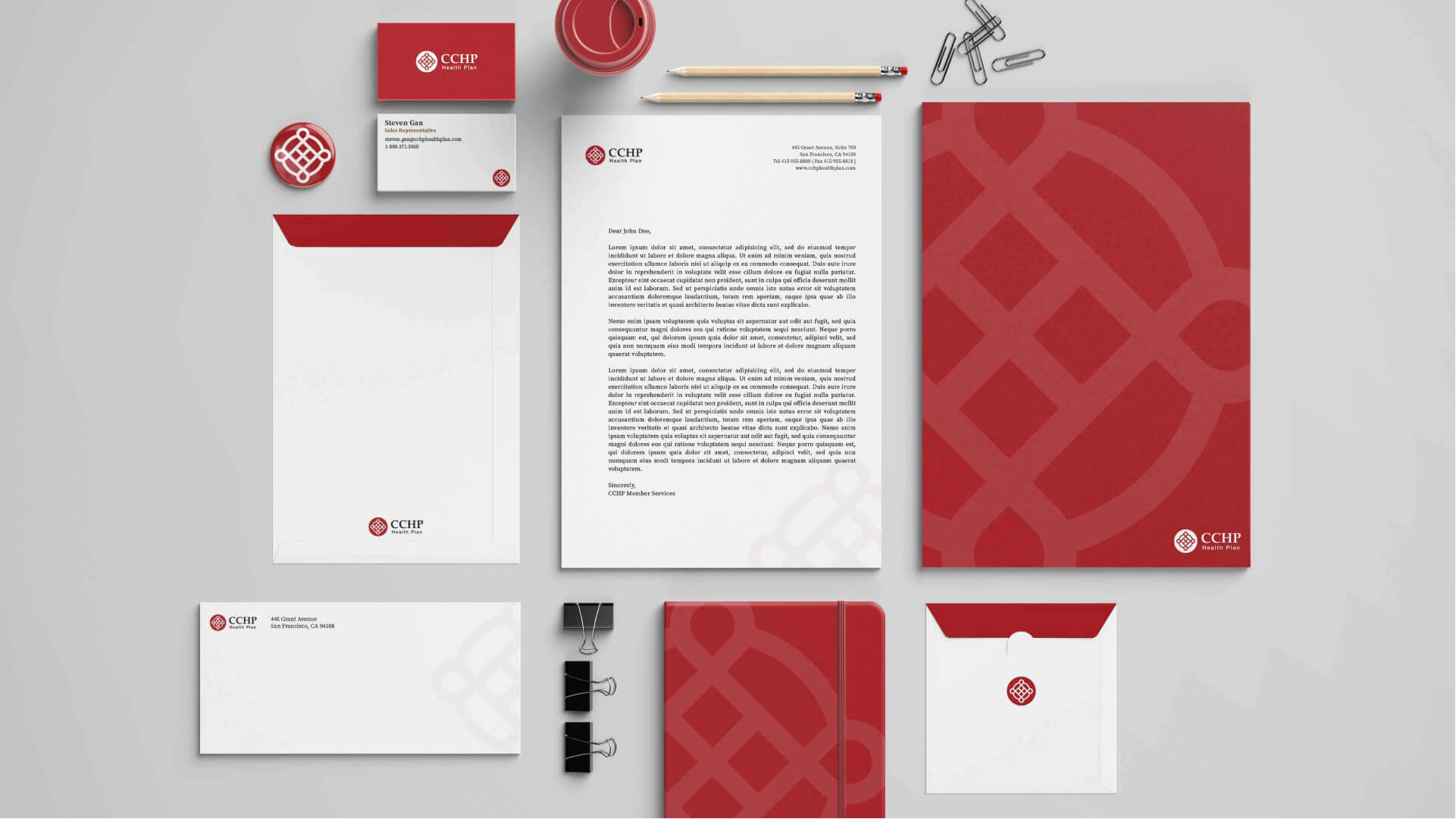 Top view of CCHP stationary mockup