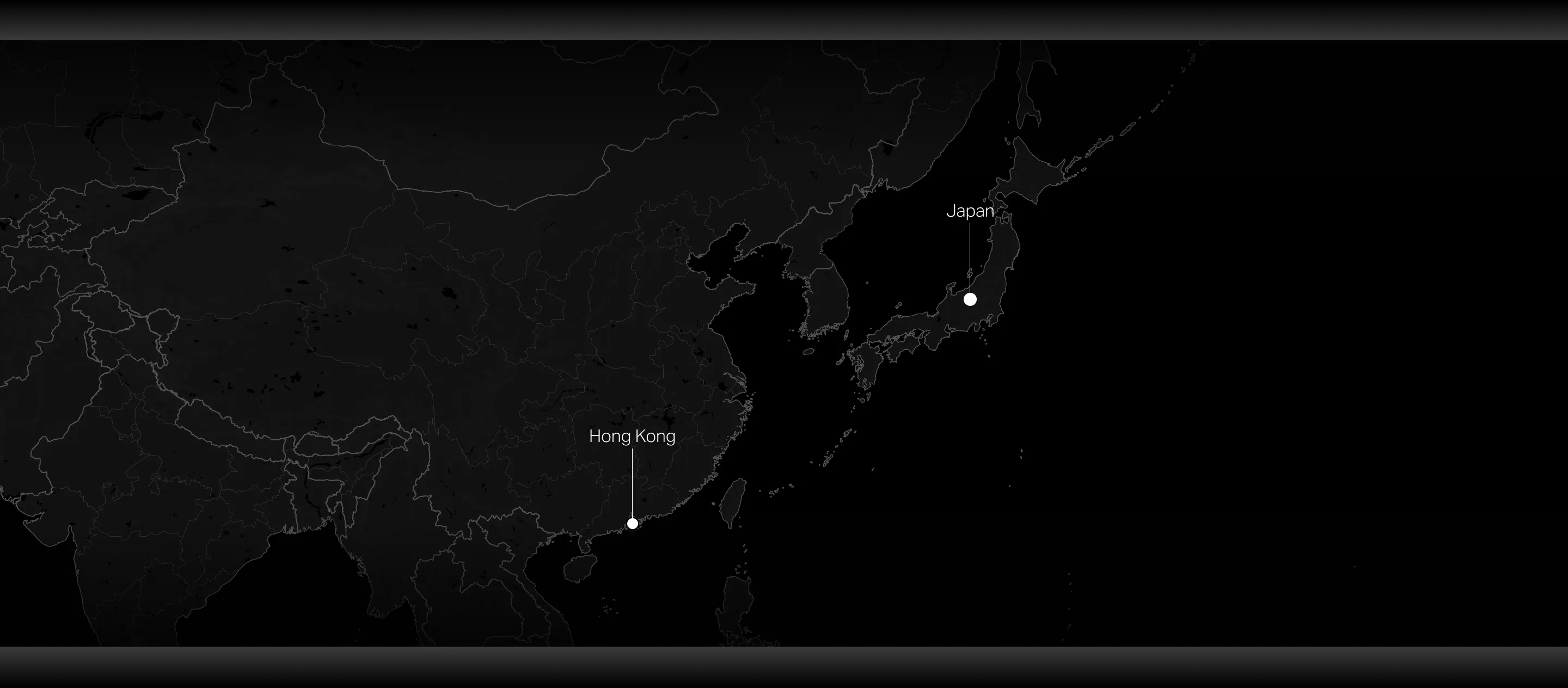 Map showing experiences from EXP.