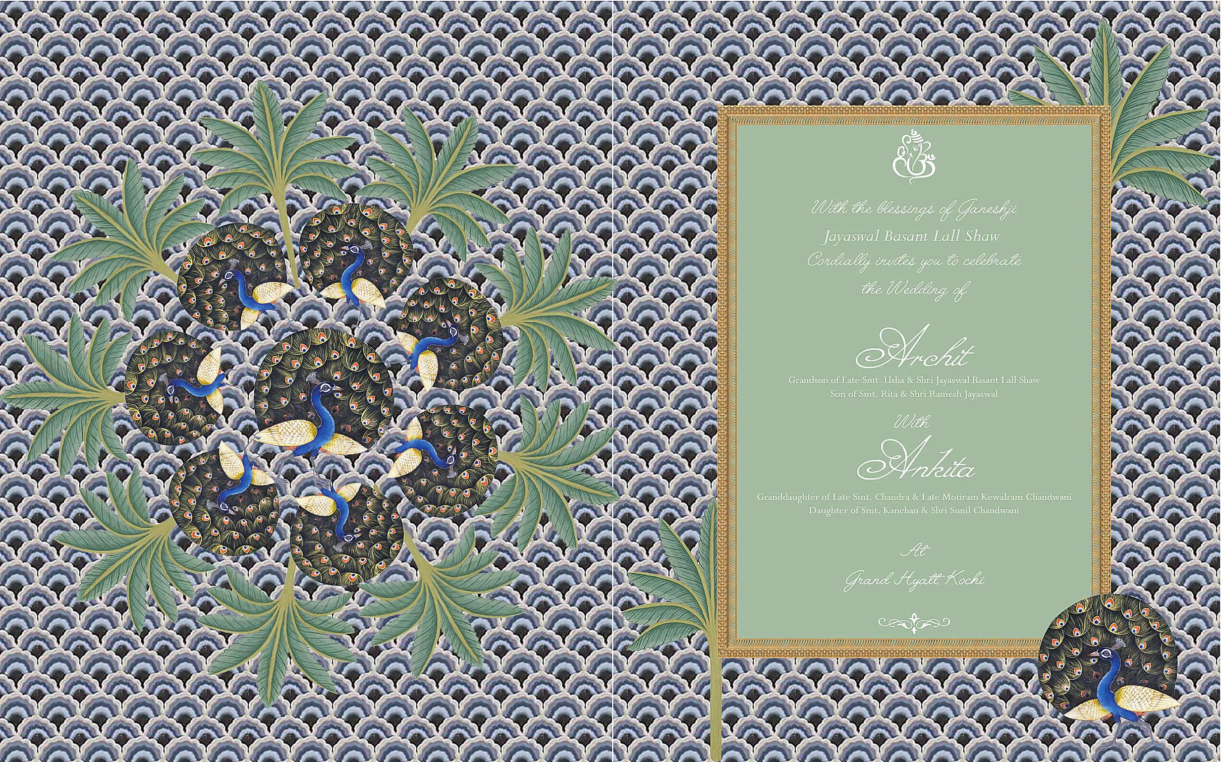 Shrinath ji Wedding Insert by KRT Design Studio