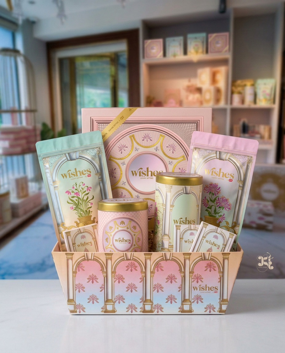 Wishes by Om | Luxury Gifting Design by KRT Design Studio.