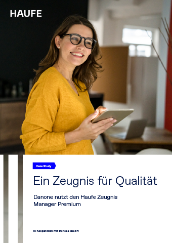 Danone nutzt den Haufe Zeugnis Manager Premium