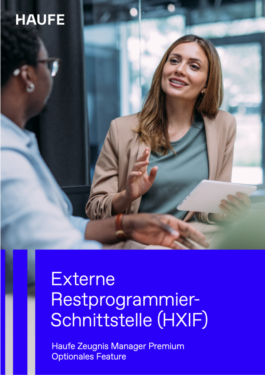 Externe RestprogrammierSchnittstelle