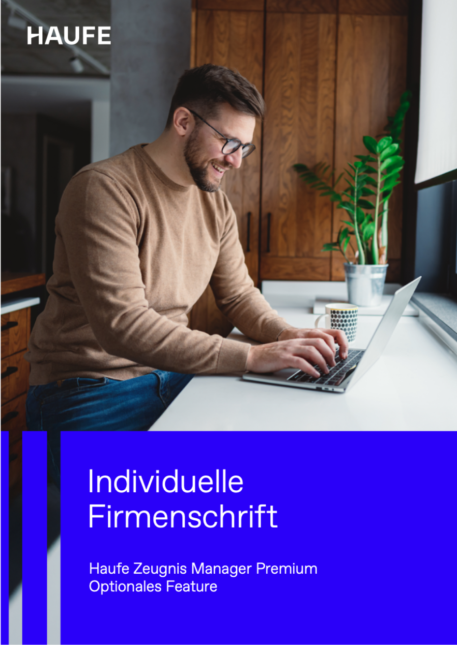 Individuelle Firmenschrift