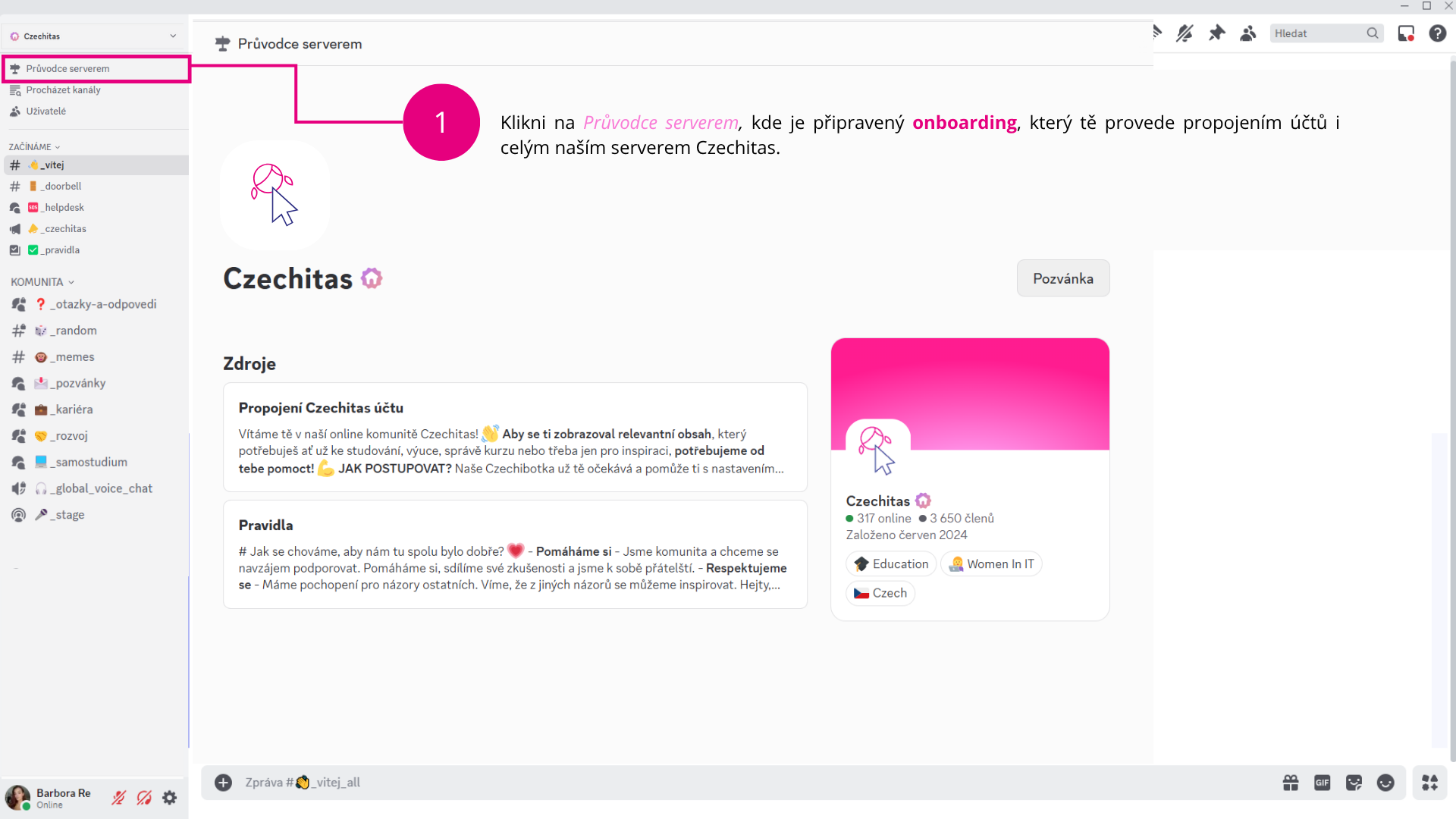 01 Průvodce serverem