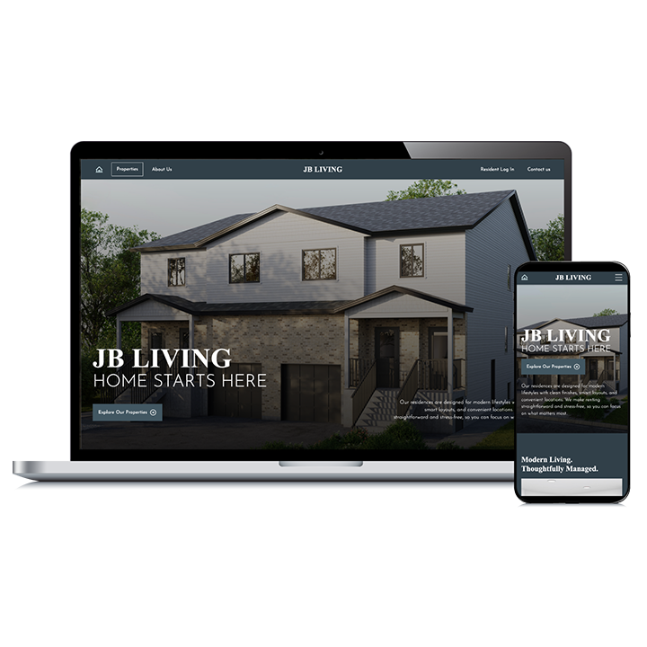 JB Living website