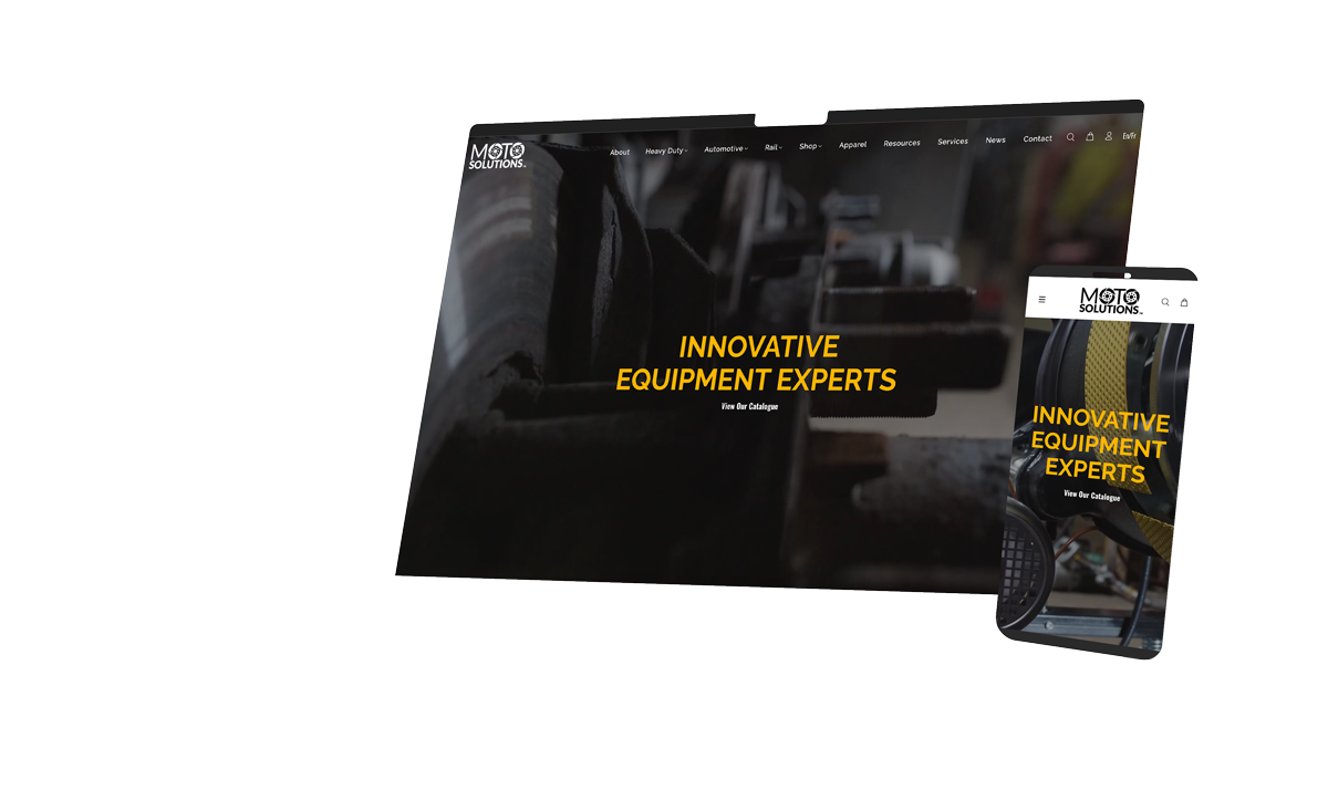 Moto Solutions website