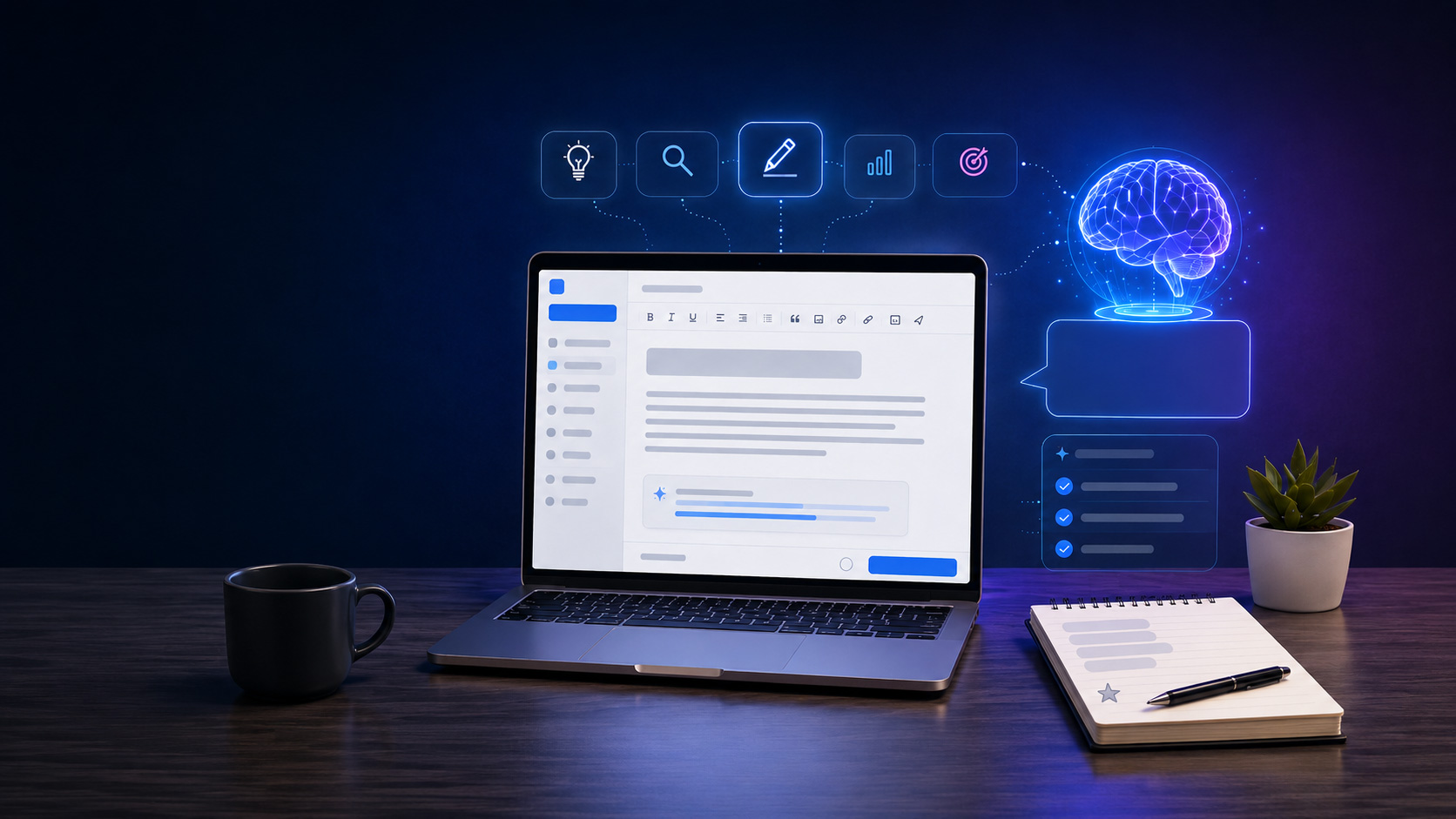 AI content writing