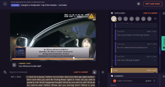 Vücut Üzerine Takılan Kamera (BWC) Yazılımı Polis Memurları