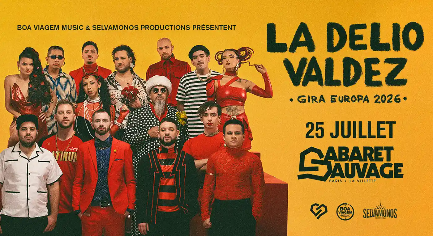 Affiche La Delio Valdez en concert à Cabaret Sauvage