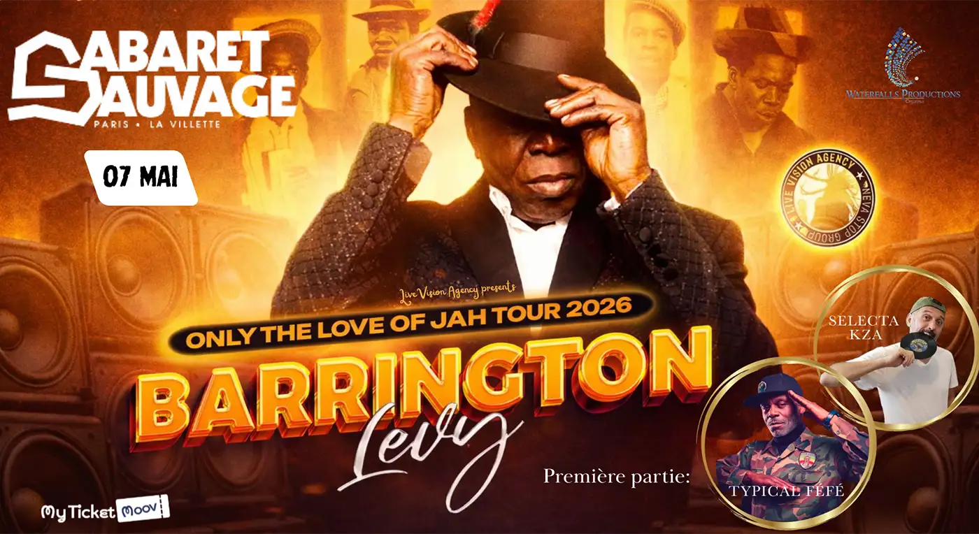 Barrington Levy — Cabaret Sauvage